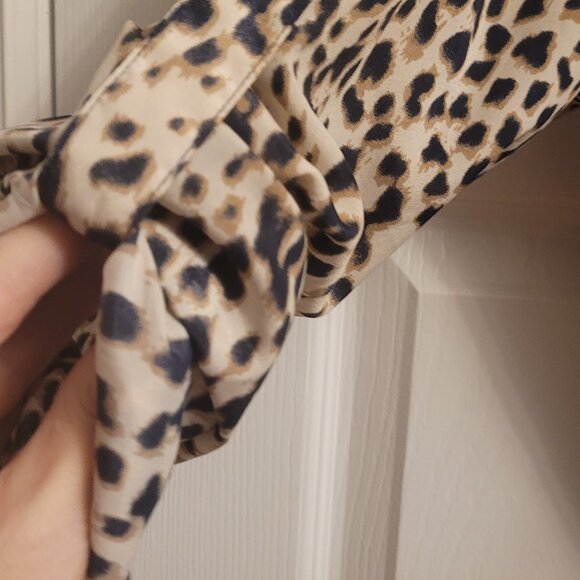 Bar III Leopard Print Shirt Dress EUC - Picture 5 of 7